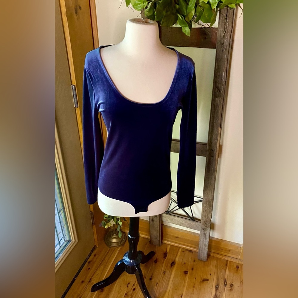 💥J. Crew Mercantile Velvet Bodysuit💥 NWOT